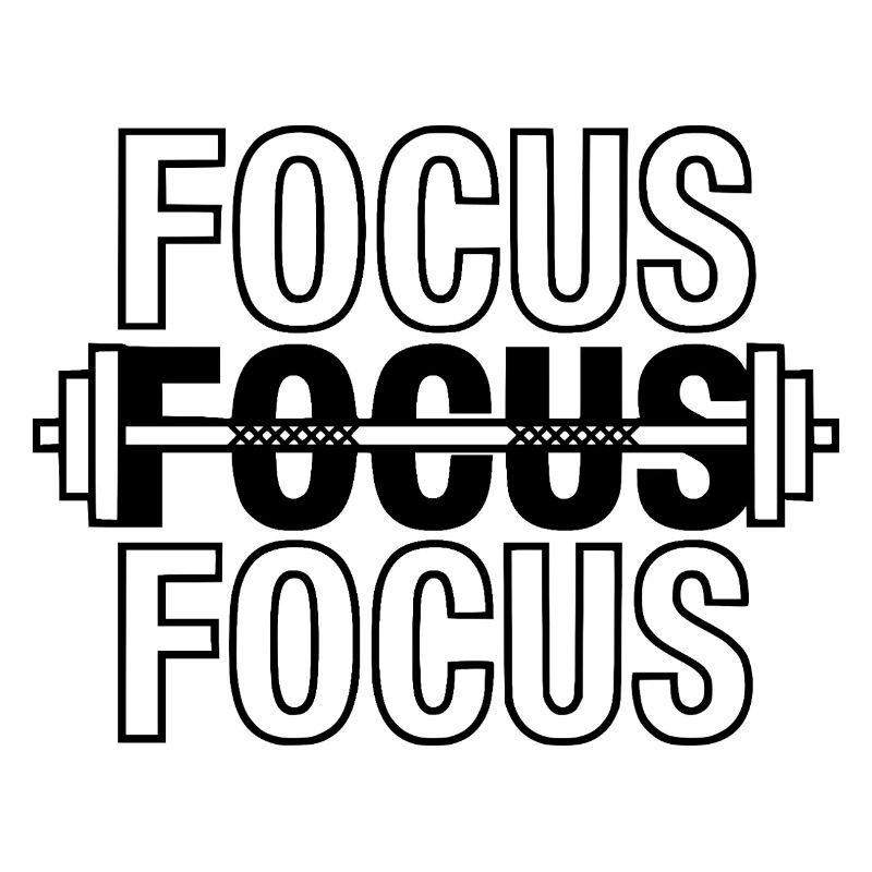 FOCUS Gym Motivation Langhantel