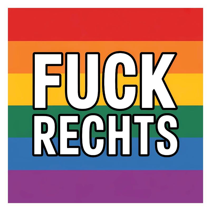 Fuck Rechts - Antifa Tee