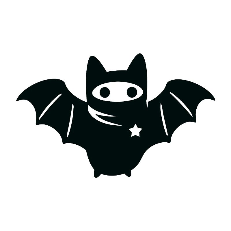 Vermummte Fledermaus – Antifaschismus Antifa