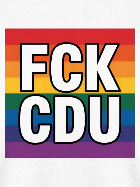 FCK CDU - Anti CDU Meme