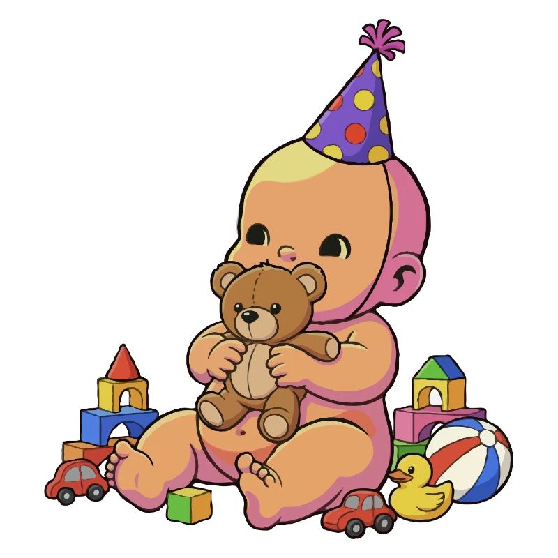 Fête de câlins pour bébé