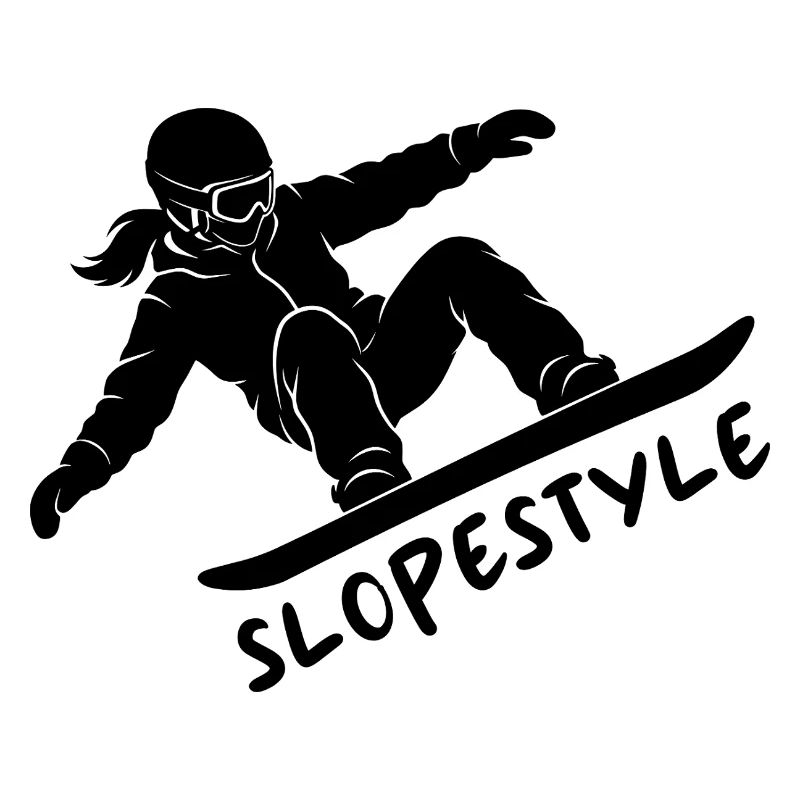 Slopestyle Snowboard Action Geschenk