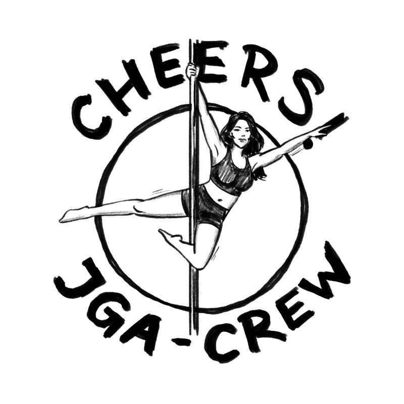 JGA: Cheers! Pole Dance – Illustration