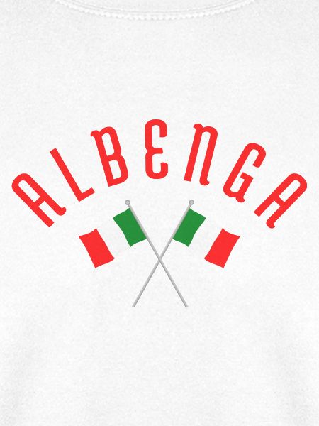 Albenga Italienisches Flaggenwappen