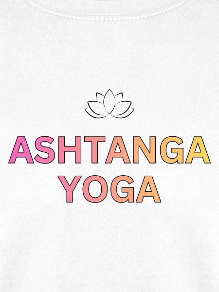 Ashtanga Yoga Gradient Schrift