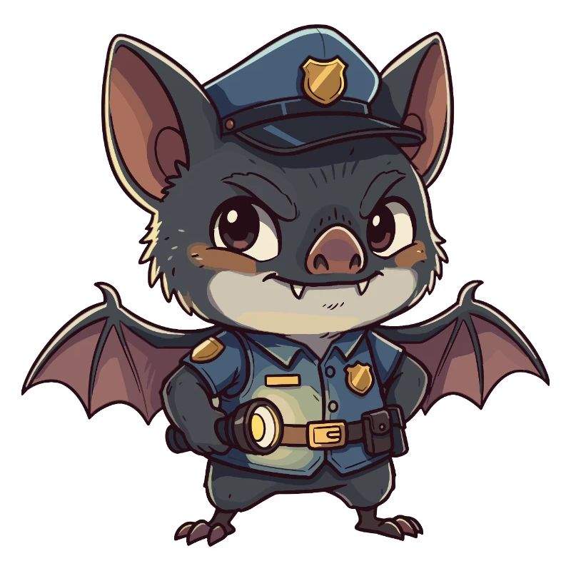 Fledermaus-Polizei Patrouille