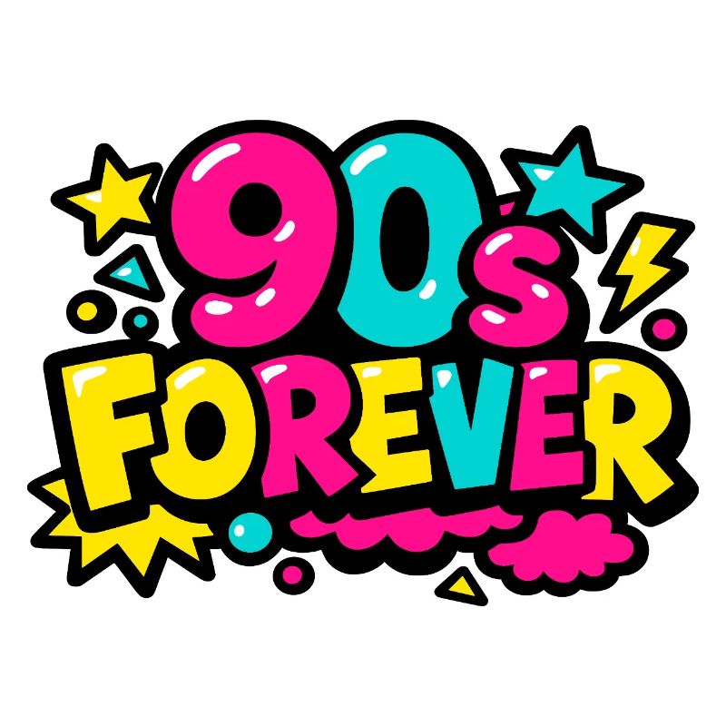 90s Forever Neon Pop