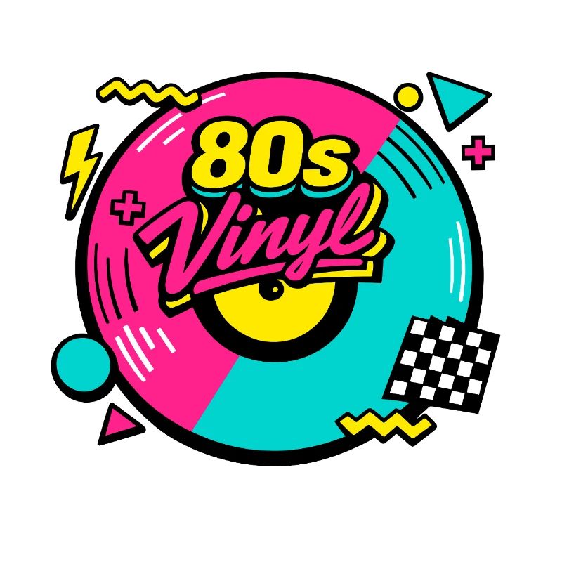 80s Vinyl Neon Revival