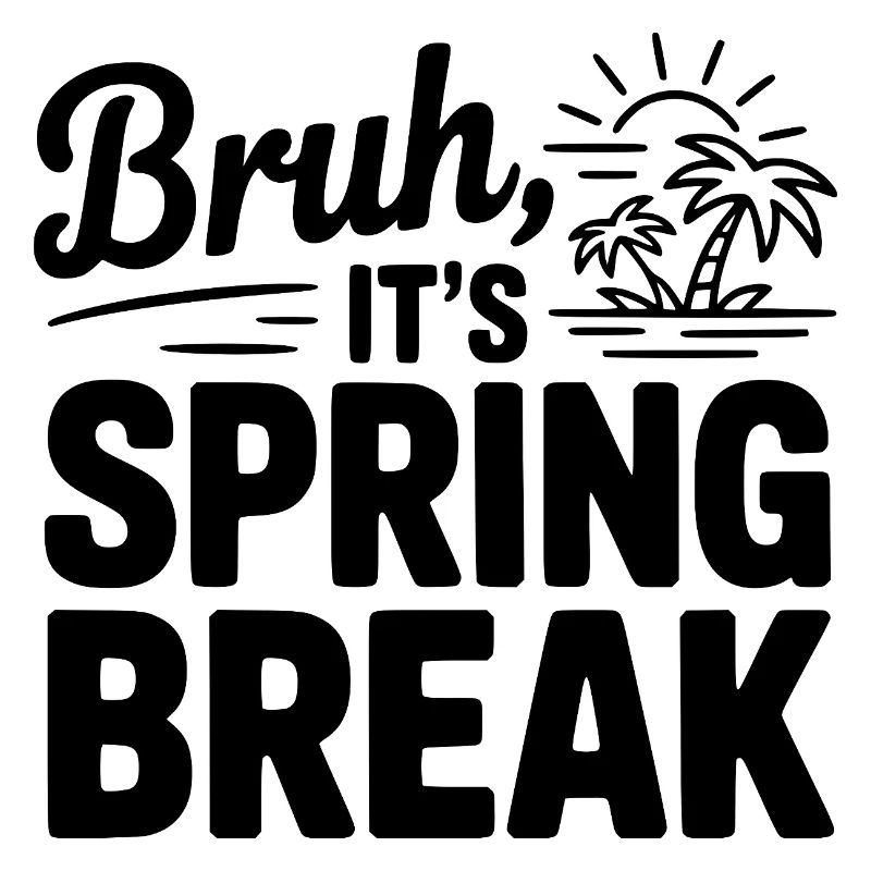 Mec, c’est les vacances de printemps