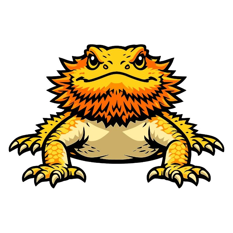 Flammensalamander Karikatur
