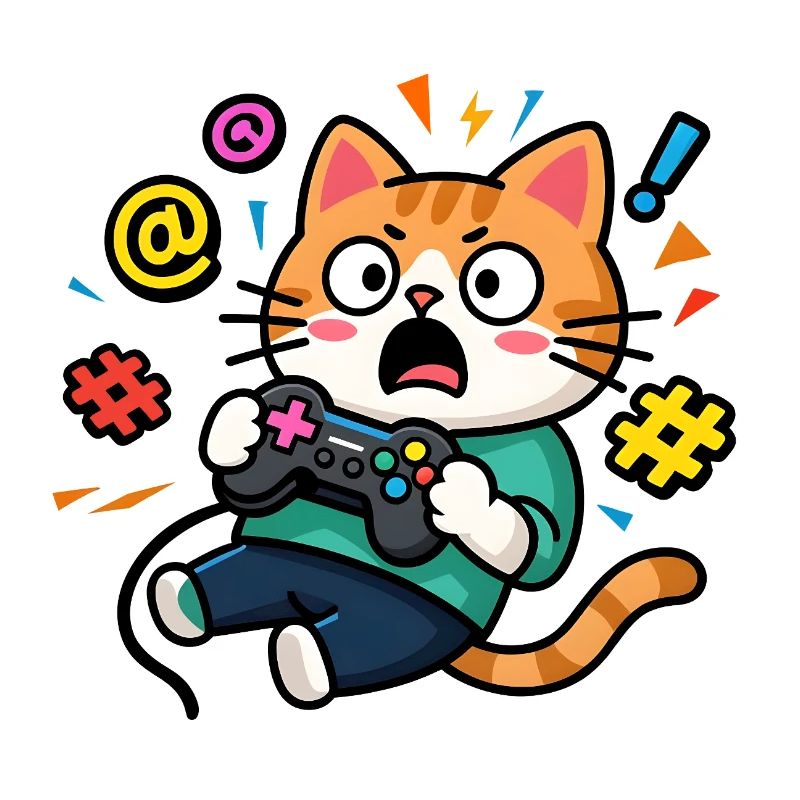 Gamer Cat Unleashed