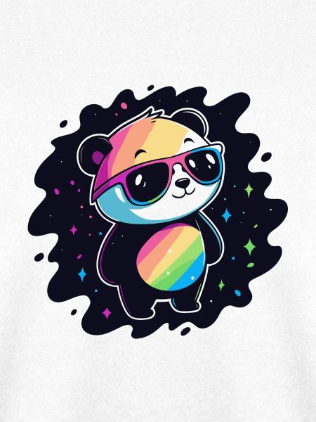 Panda Rainbow Galaxy Coole Brillen