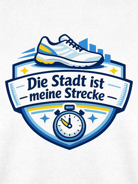 Stadtlauf Sticker Meine Strecke