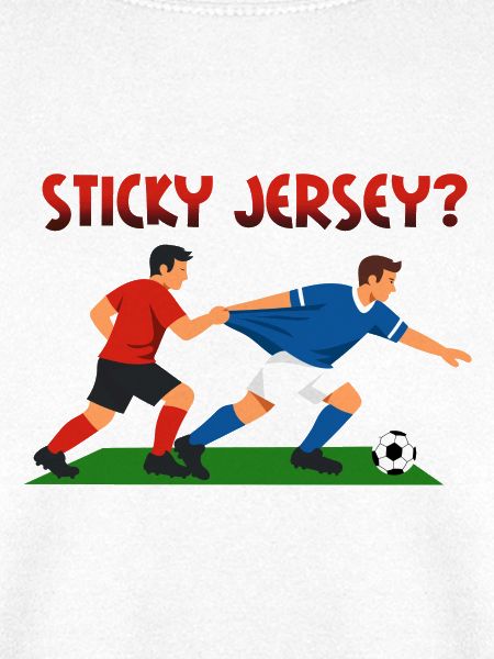 Sticky Jersey, Foul im Fußball