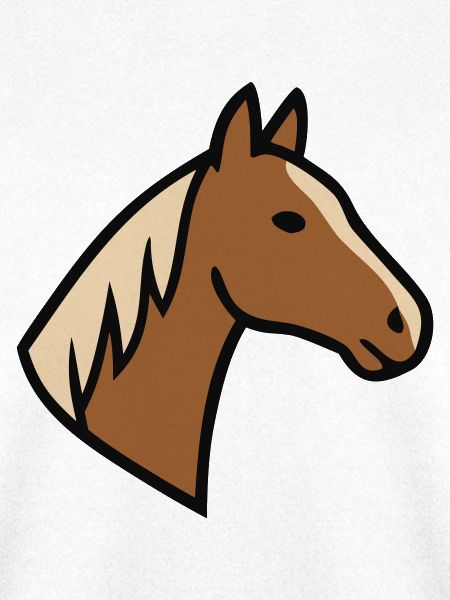 Pferdekopf Mähne Haflinger