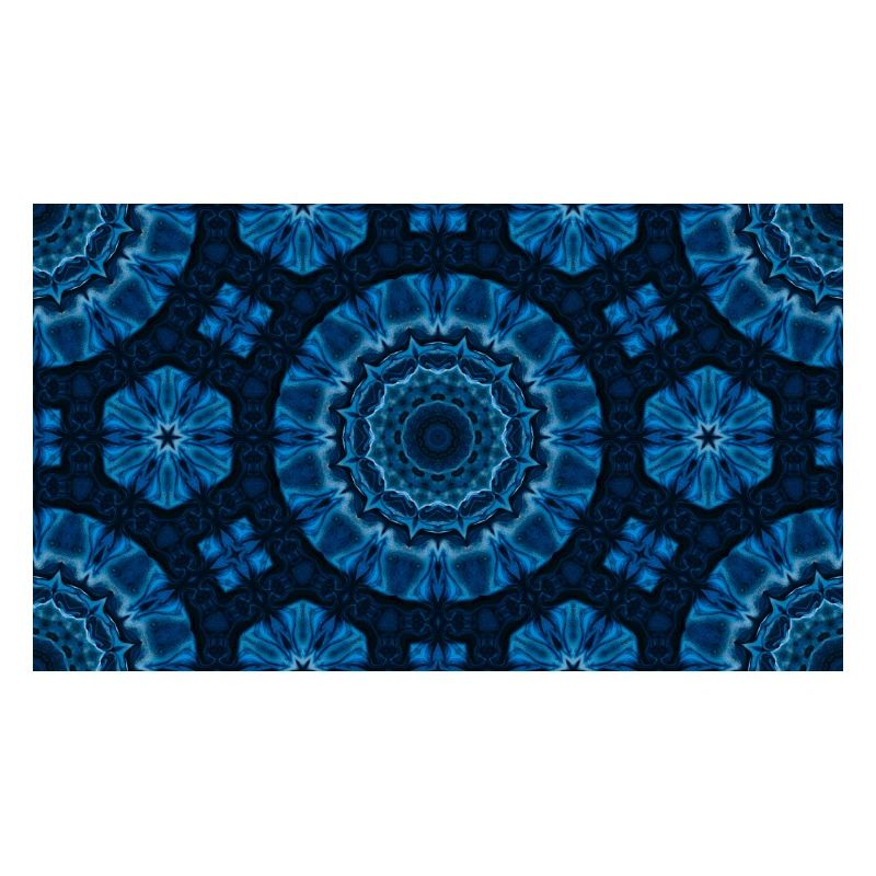 Azure Mandala Kaleidoscope