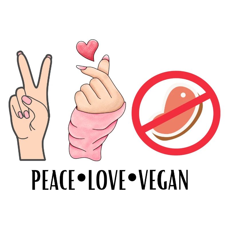 Peace Love Vegan
