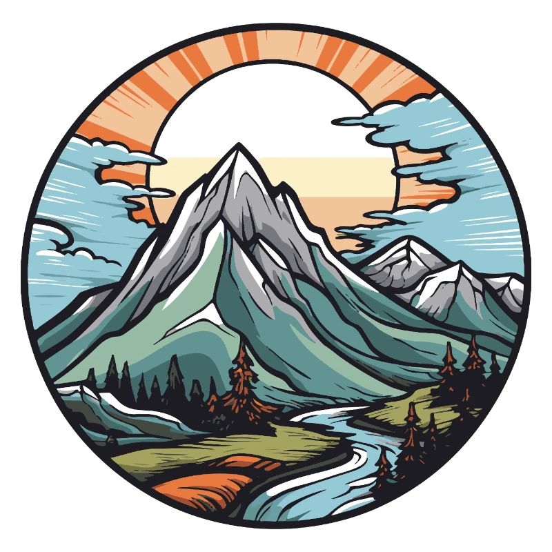 Berge Landschaft