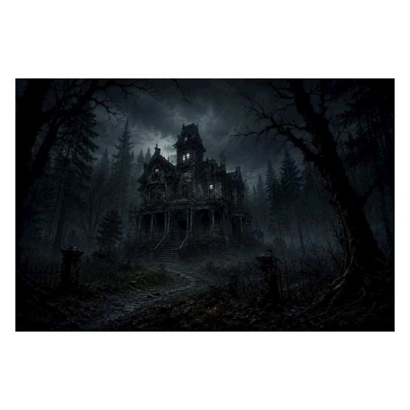 Maison hantée dans la Forêt de Nuages