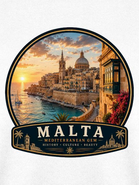 Malta Valletta Kolonialstil Urlaub Mittelmeer 