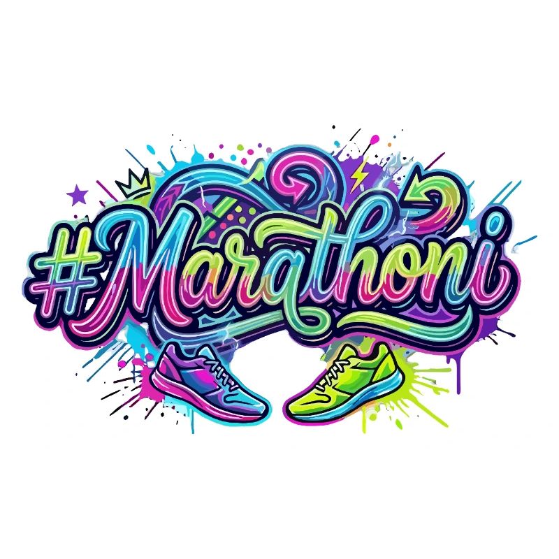 Chaussures de course Marathoni Graffiti