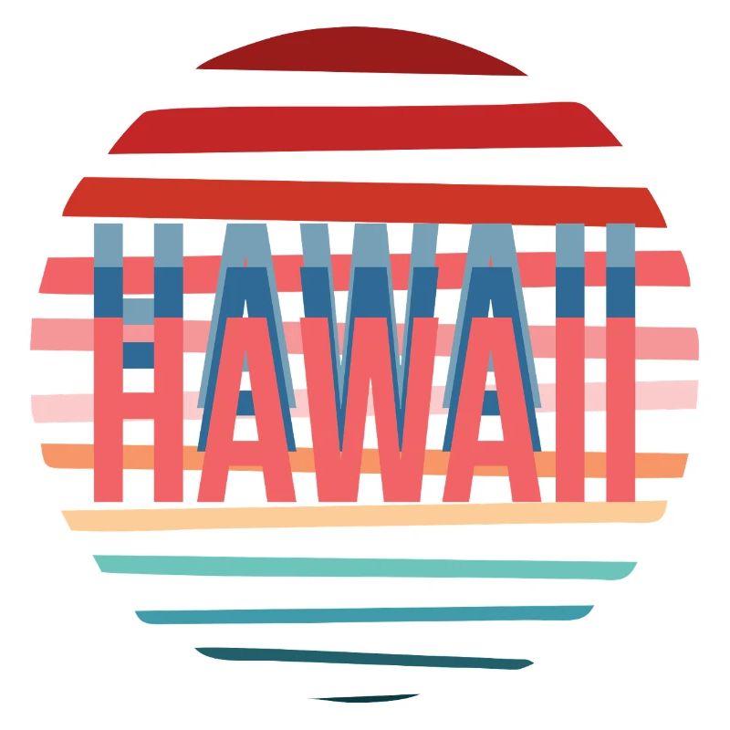 Hawaii Retro Sun