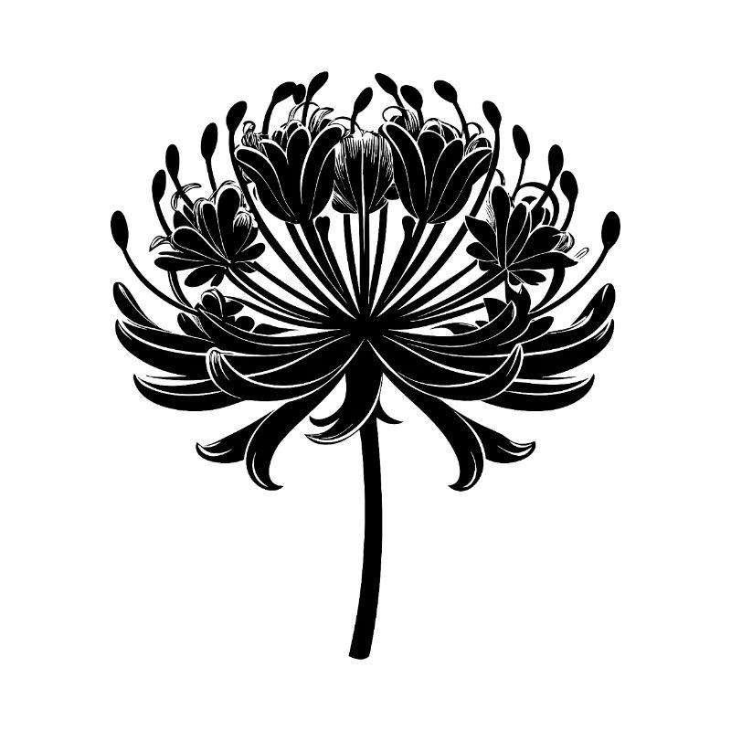 Agapanthus-Blüte