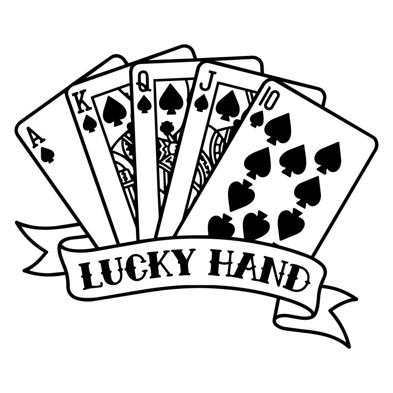Royal Flush Pokerkarten