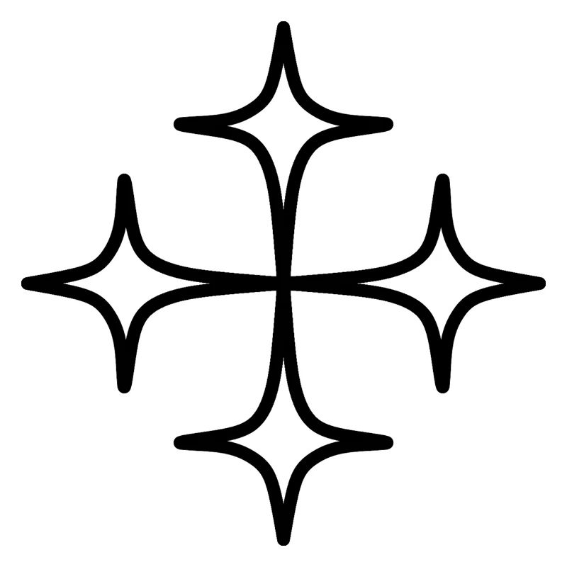 Sternkreuz-Design