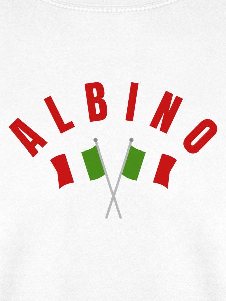Albino-Italienische Flaggen