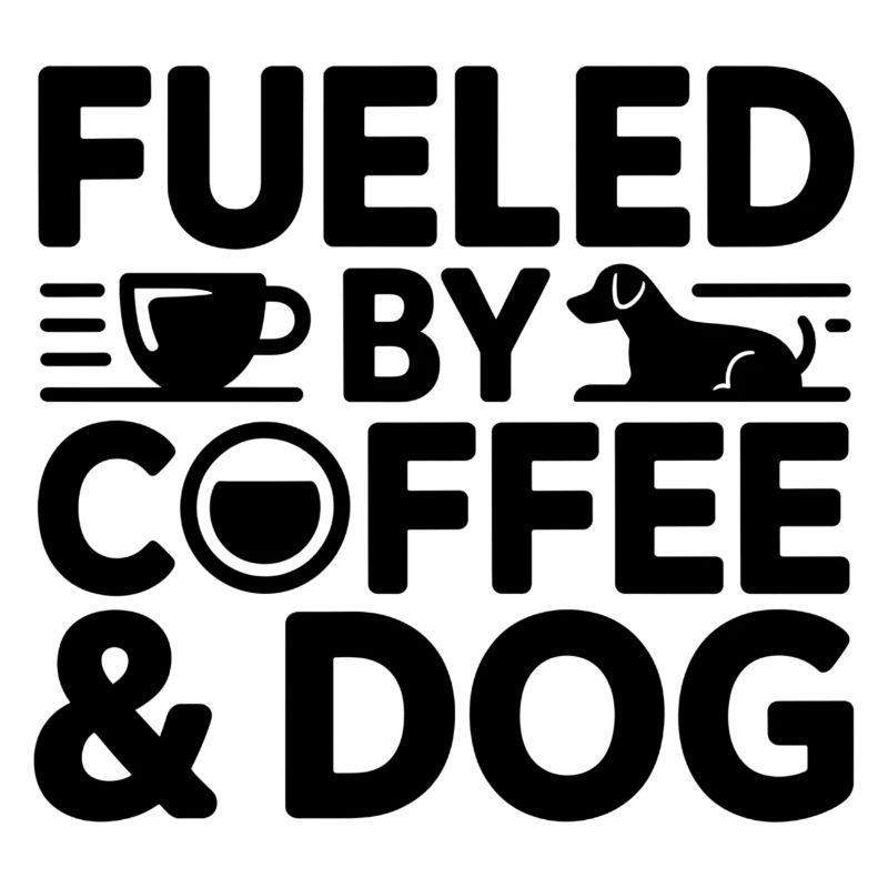Kaffee & Hund: Power-Morgen Motiv
