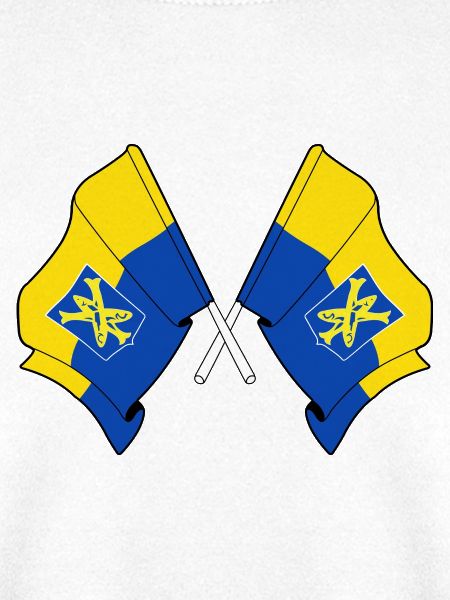 Zandvoort Crossed-Fahnen