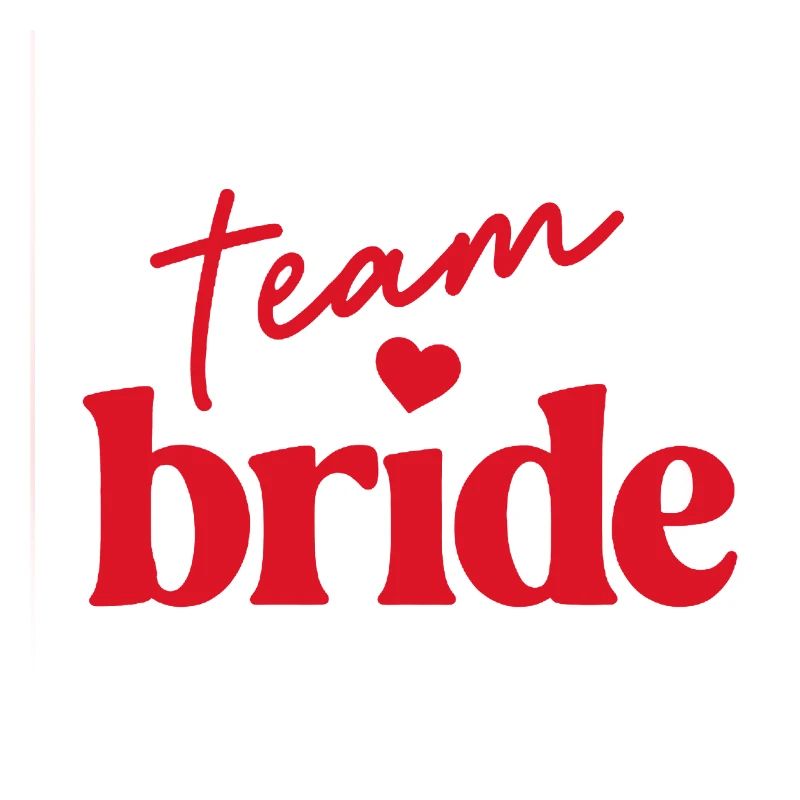 Team Bride! Herz