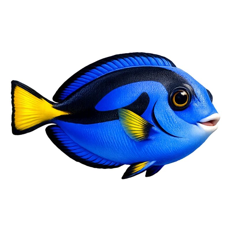 Doktorfisch bunt Meeresfisch