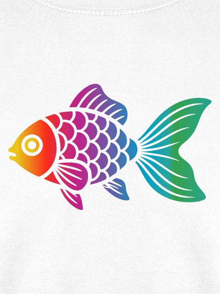 Bunter Fisch | Modernes Meeresmotiv