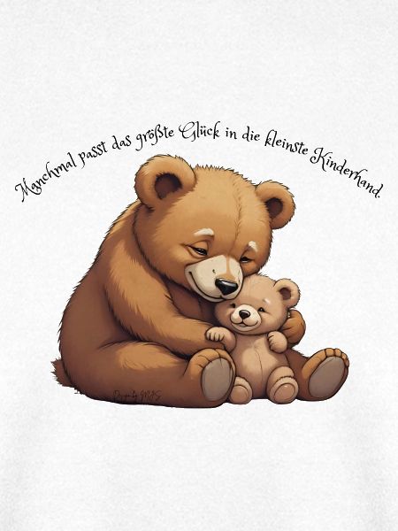 Kuschelbär Mama und Babybär