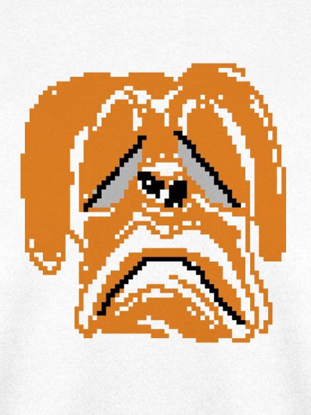 sad dog