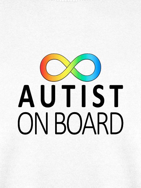 Autist on Board: Neurodiversitäts-Aufkleber