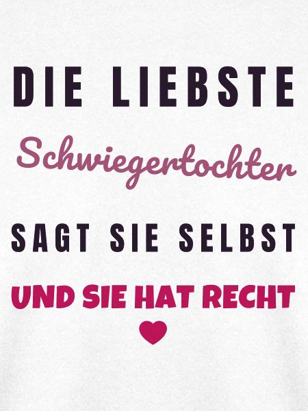 Lieblingsschwiegertochter - Geschenk Familie