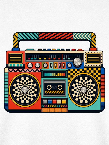Retro Boombox – 80er Jahre Ghettoblaster