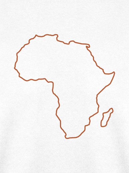 Karte von Afrika
