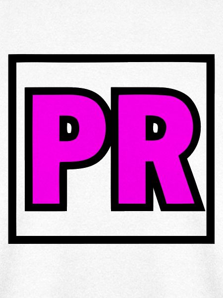 PR Initialen Rahmen Logo