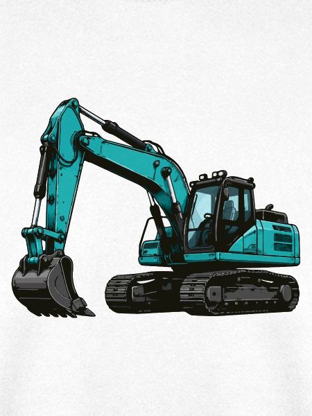 Teal Bagger Illustration