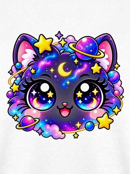 Sternenpastell-Galaktische Katze