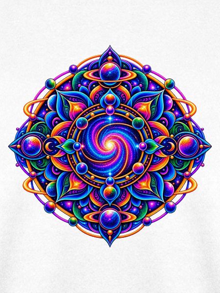 Kosmischer Lotus Wirbel