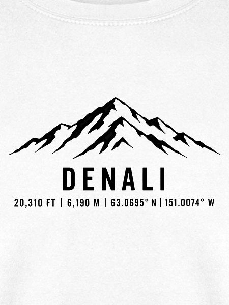Denali Bergsteigen Wandern Alaska Silhouette