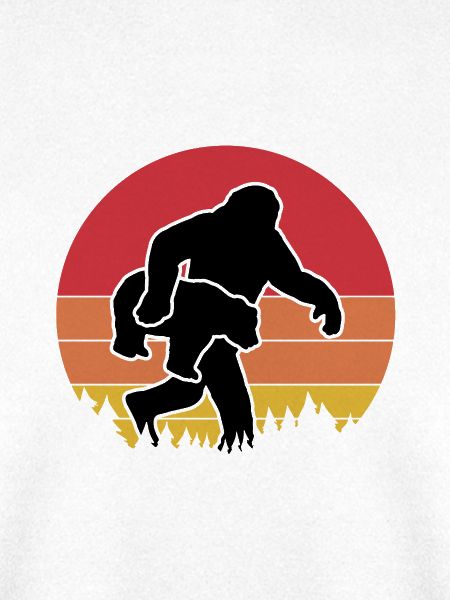 Bigfoot Bär Retro