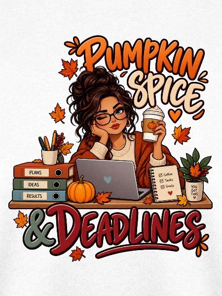 Pumpkin Spice & Deadlines – Herbstbüro
