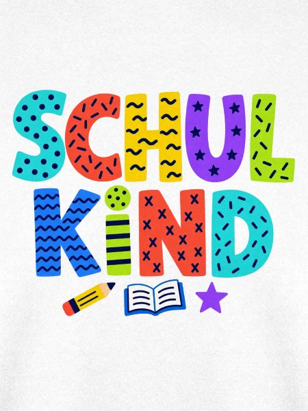 Schulkind – Buntes Design zur Einschulung