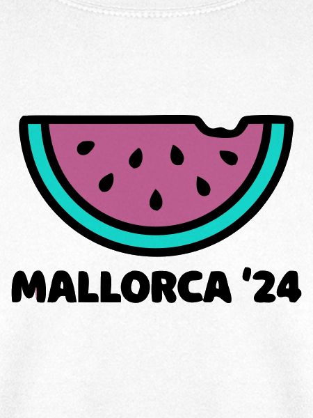 Mallorca Melone Neon Logo